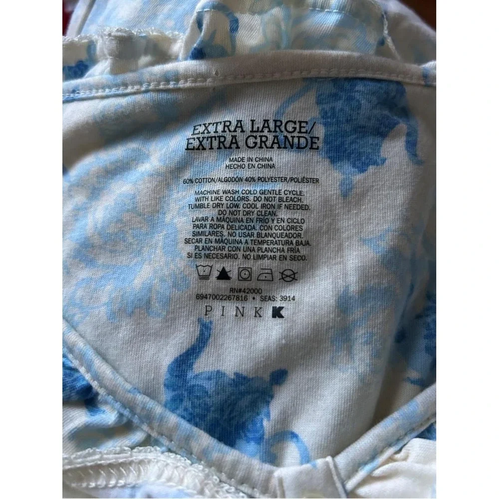 Teapot Dress Cottagecore Floral Toile-Style Romantic Soft Girl Coquette Sleep XL